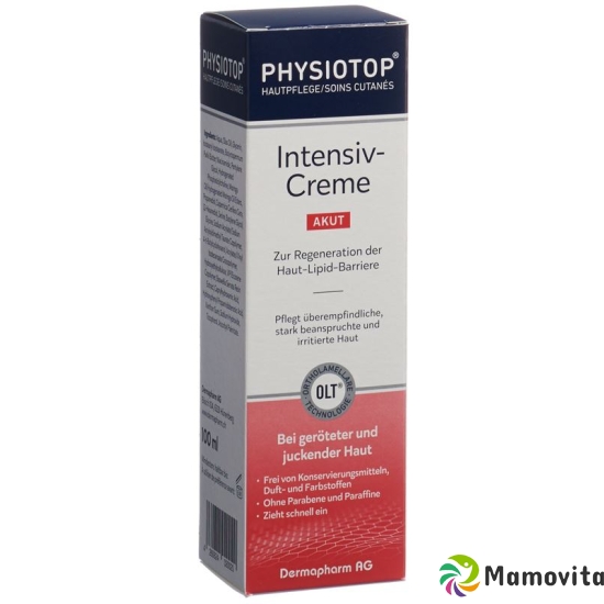 Physiotop Akut Intensiv-Creme Tube 100ml buy online