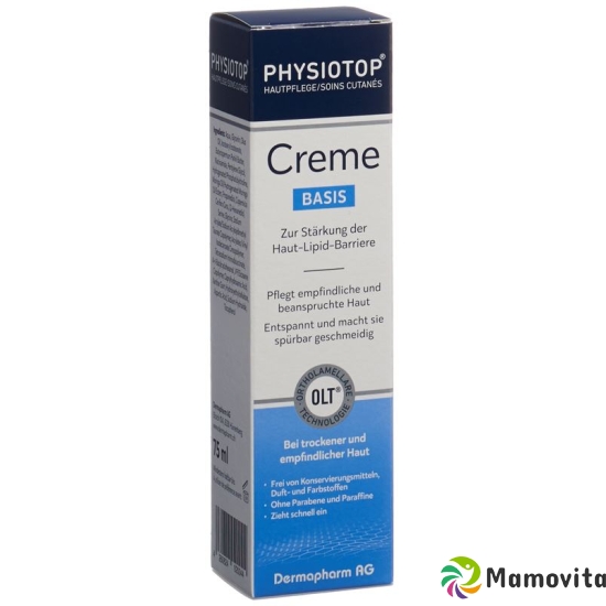 Physiotop Basis Creme Tube 75ml buy online