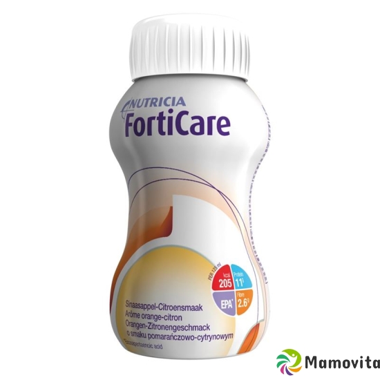 Forticare Trinknahrung Orange Zitrone 4 Flasche 125ml buy online