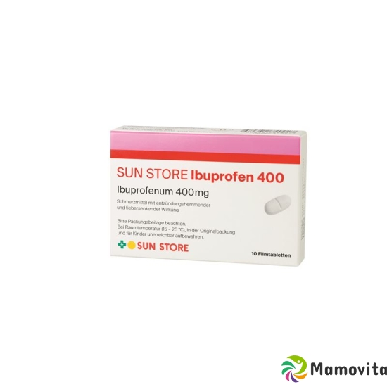 Sun Store Ibuprofen Filmtabletten 400mg 10 Stück buy online