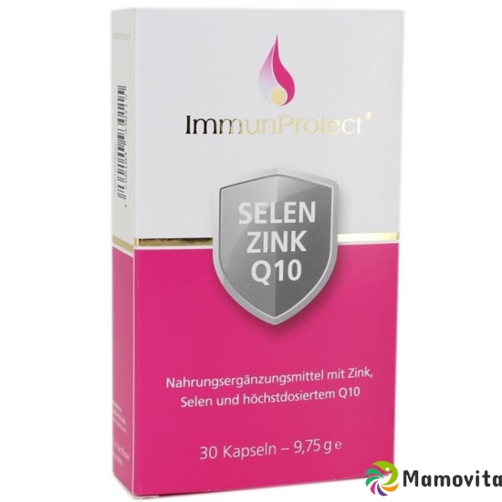 Immunprotect Selen Zink und Q10 Kapseln Blister 30 Stück buy online