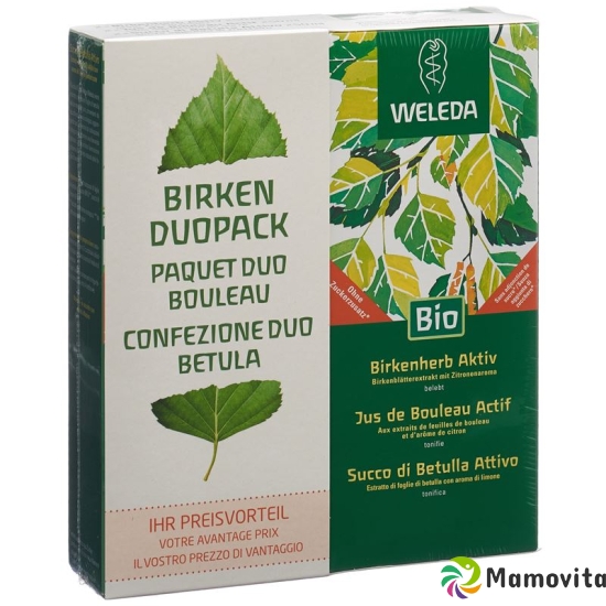 Weleda Birkenherb Aktiv Saft Duo 2x 250ml buy online