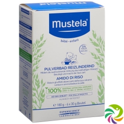 Mustela Pulverbad Reizlindernd Reisstärke 6x 30