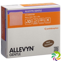 Allevyn Gentle Wundverband 5x5cm 10 Stück