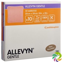 Allevyn Gentle Wundverband 20x20cm 10 Stück