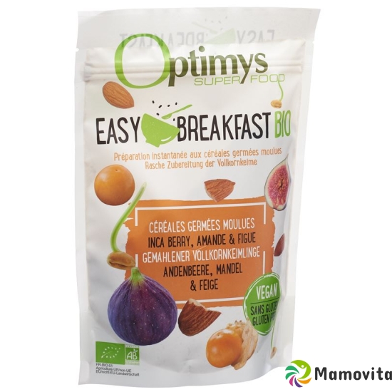 Optimys Easy Breakfast Andenb Mand Feige Bio 350g buy online