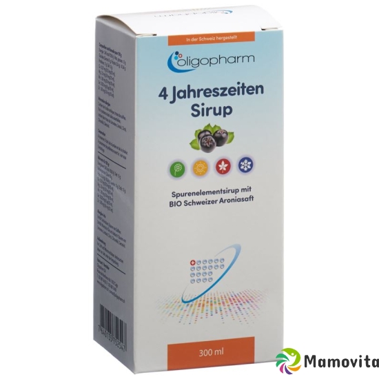 Oligopharm Sirup 4 Jahreszeit M Aroniasaft 300ml buy online