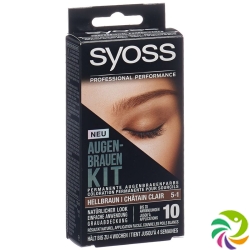 Syoss Augenbrauen-Kit Hellbraun 10ml