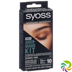 Syoss Augenbrauen-Kit Schwarz 10ml