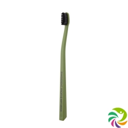 Swissdent Colors toothbrush hunting green/black