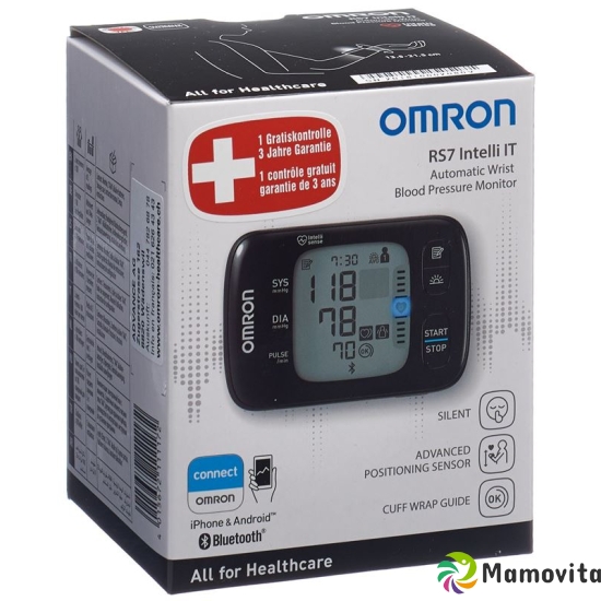 Omron blood pressure monitor wrist RS7 Intelli IT buy online