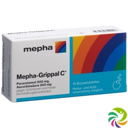 Mepha-grippal C Brausetabletten Beutel 10 Stück