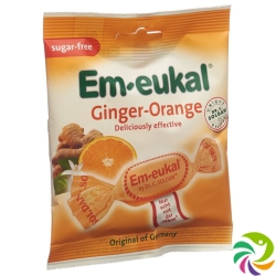 Soldan Em-Eukal Ginger-Orange Zuckerfrei Beutel 50g