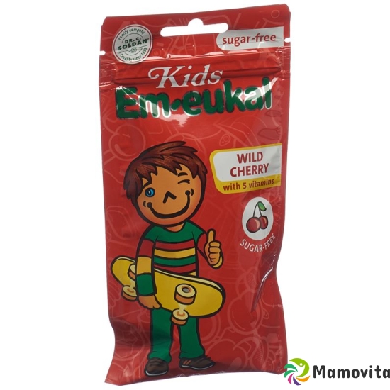 Soldan Em-Eukal Kids Wildkirsche Zuckerfrei 75g buy online