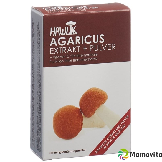 Hawlik Agaricus Extrakt + Pulver Kapseln 60 Stück buy online