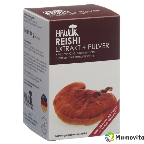 Hawlik Reishi Extrakt + Pulver Kapseln 120 Stück buy online