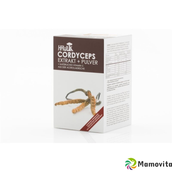 Hawlik Cordyceps Extrakt + Pulver Kapseln 120 Stück buy online