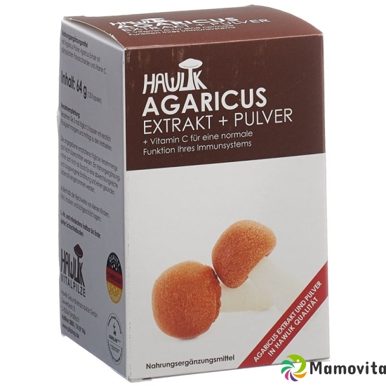 Hawlik Agaricus Extrakt + Pulver Kapseln 120 Stück buy online