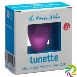 Lunette Menstruationstasse Grösse 2 Lila