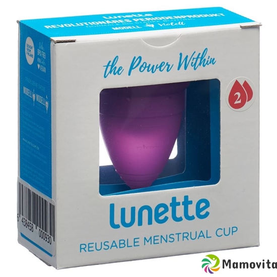 Lunette Menstruationstasse Grösse 2 Lila buy online