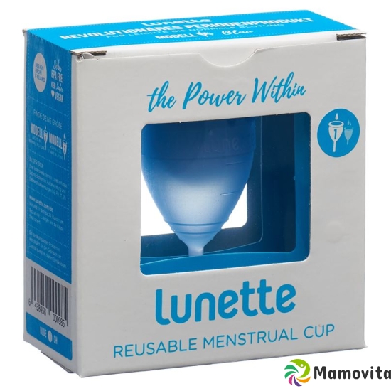 Lunette Menstruationstasse Grösse 1 Blau buy online