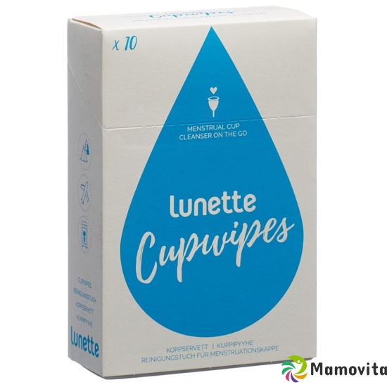 Lunette Cupwipe Reinigungstücher 10 Stück buy online