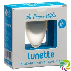 Lunette Menstruationstasse Grösse 2 Klar (neu)