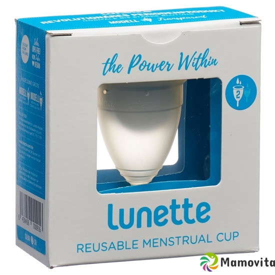 Lunette Menstruationstasse Grösse 2 Klar (neu) buy online