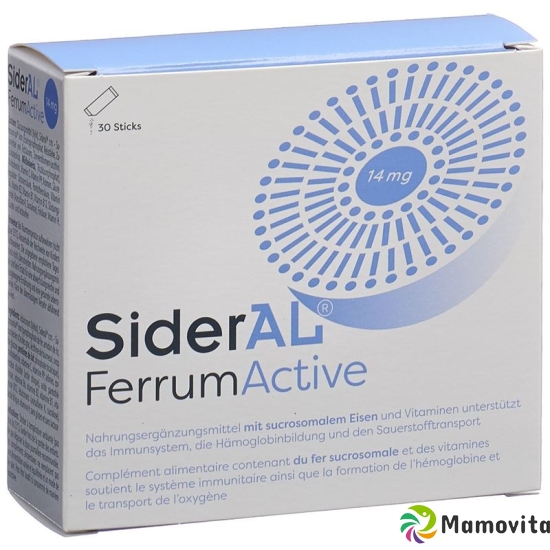 Sideral Ferrum Active powder 30 sachets 1.6g buy online