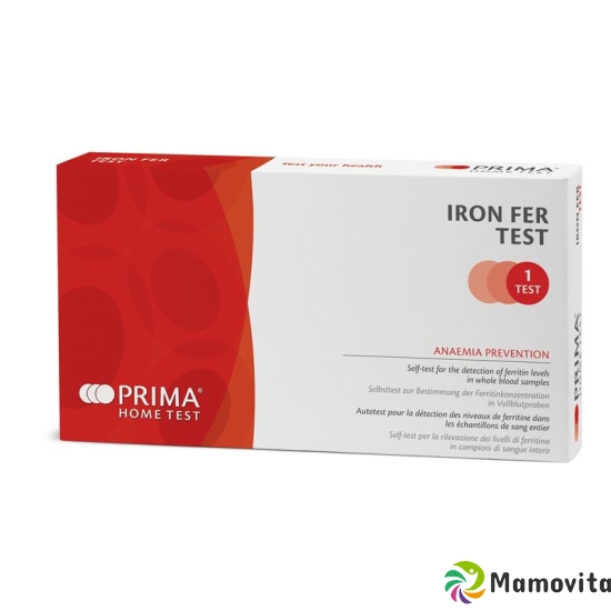 PRIMA HOME TEST Iron FER test buy online