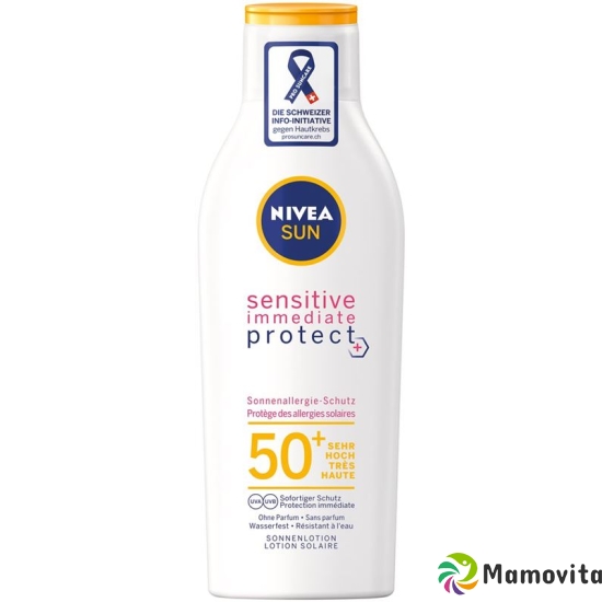 Nivea Sun Sens Immedi Prot Sonnenlot LSF 50+ 200ml buy online