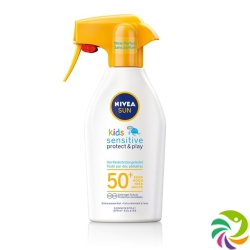 Nivea Sun Kids P&p Sens Sonnenspray Tr LSF 50+ 300ml