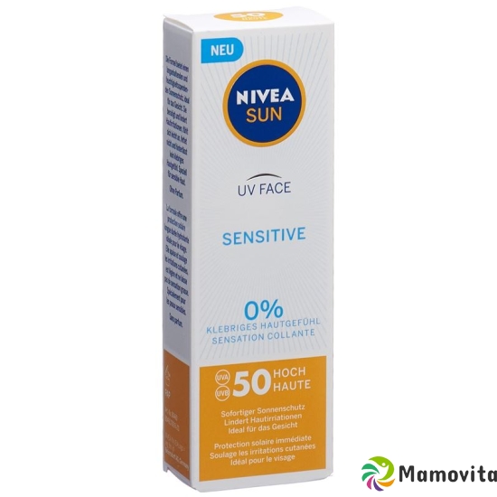 Nivea Sun UV Face Sensitive LSF 50 50ml buy online