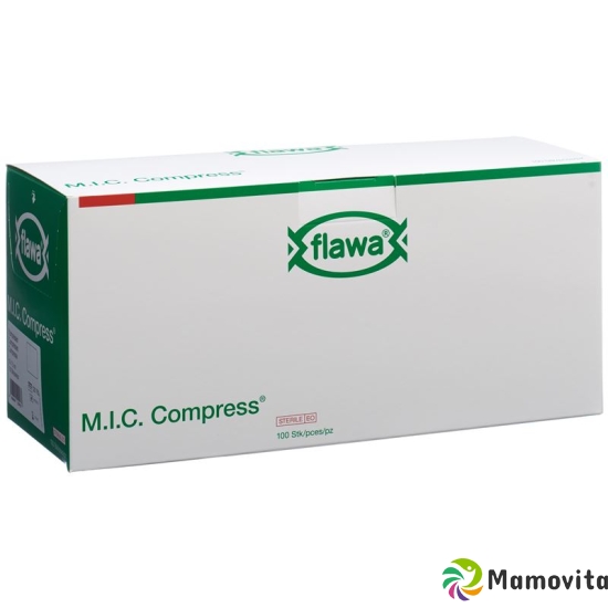 Flawa MIC compresses 7.5x10cm sterile 100 pcs buy online