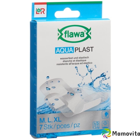 Flawa Aquaplast Pflasterstrips waterproof 3 Sizes 7 pcs buy online