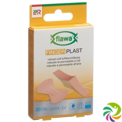 Flawa Finger Plast Robustes Textilpfl 2 Grösse 20 Stück