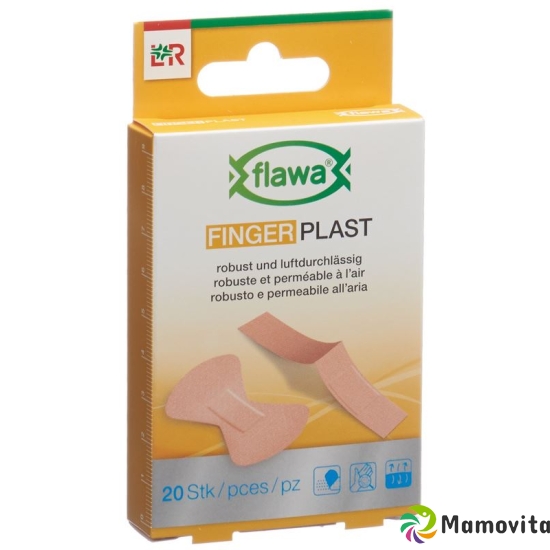 Flawa Finger Plast Robustes Textilpfl 2 Grösse 20 Stück buy online