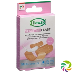 Flawa Sensitive Plast Plaster Strips 3 Size 32 Pieces