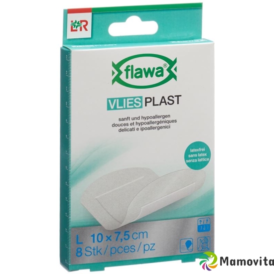 Flawa Vlies Plast Plaster Strips 7.5x10cm 8 pieces buy online