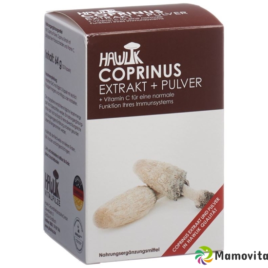 Hawlik Coprinus Extrakt und Pulver Kapseln 120 Stück buy online