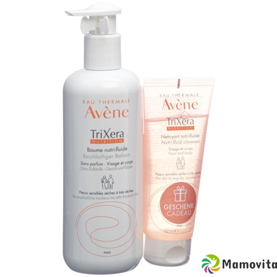 Avène Kit Trixera balm 400ml +fluid 100ml buy online