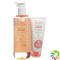 Avène Kit Trixera Fluid 400ml +milch 100ml 400 Ml