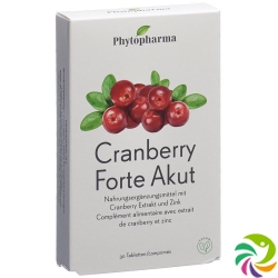 Phytopharma Cranberry Forte Acute 30 tablets