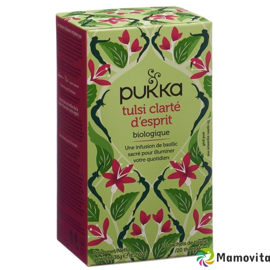 Pukka Tulsi Clarte D'esprit The Bio Beutel 20 Stück buy online