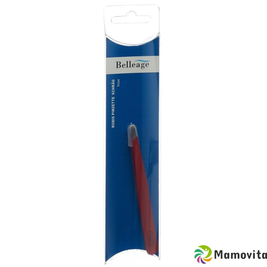 Belleage Rubis tweezers inclined inox buy online