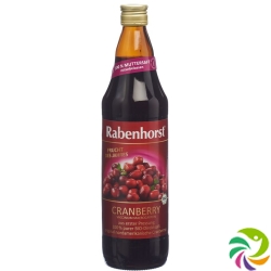 Rabenhorst Cranberry Muttersaft Bio Flasche 750ml