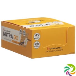 Nutramino Nutra-go Protein Wafer Vanilla 12x 39g