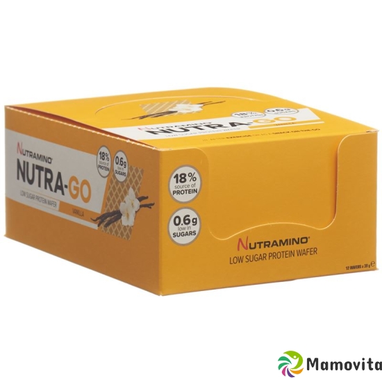 Nutramino Nutra-go Protein Wafer Vanilla 12x 39g buy online