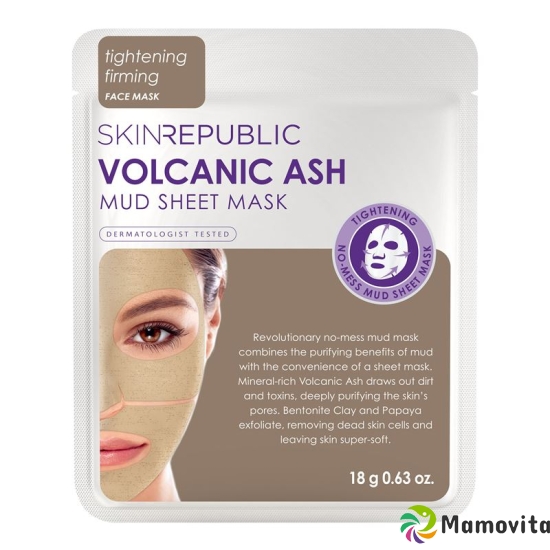 Skin Republic Volcanic Ash Mud Sheet Face Mask buy online