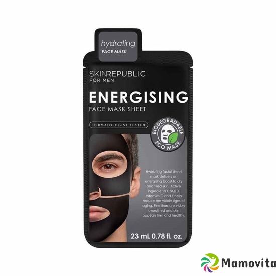 Skin Republic Men's Energising Face Mask Sheet buy online